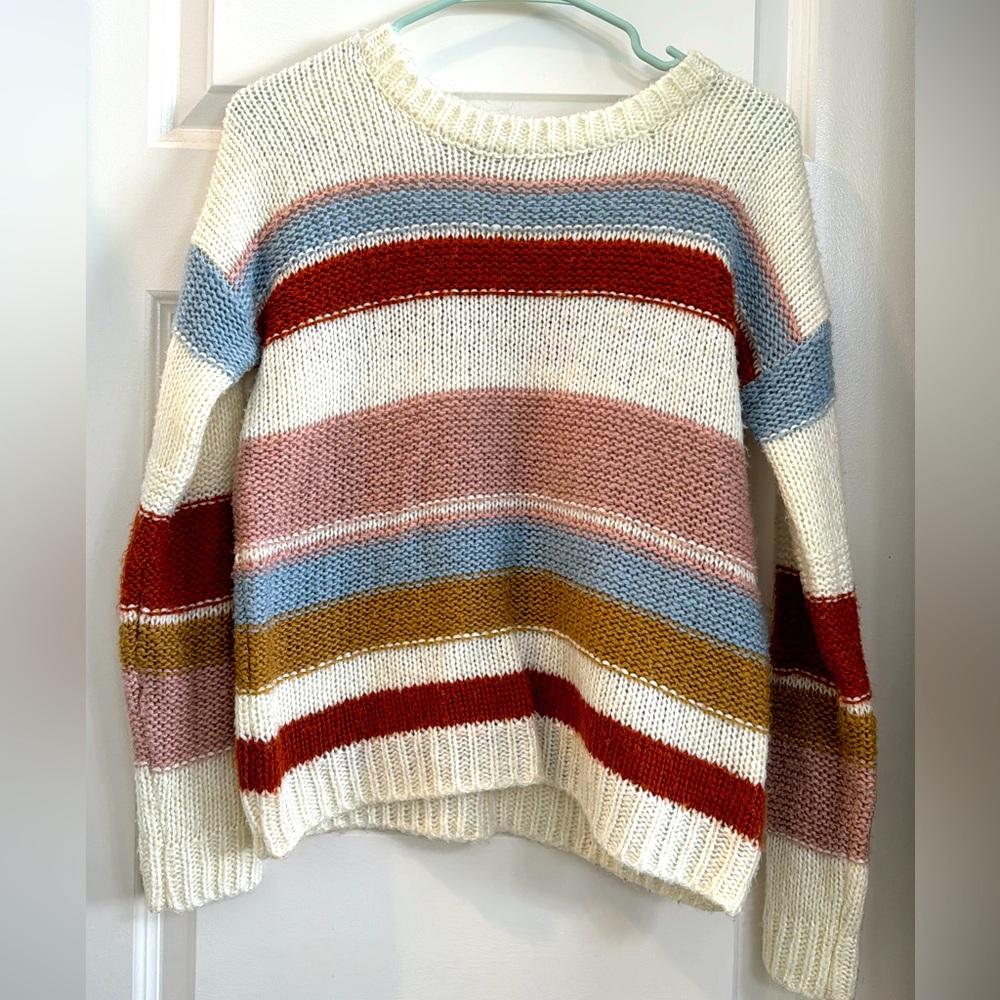 multicolor sweater